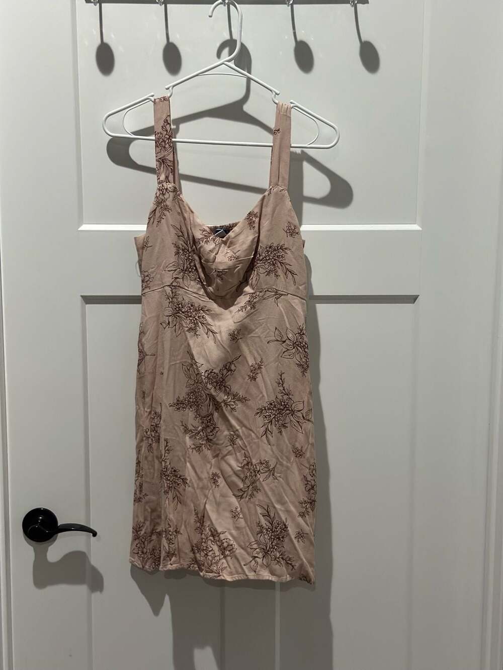 Old Navy Floral Print Smocked Back Mini Dress Size M